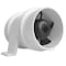 Attwood Turbo 3000 Series Water-Resitant, In-Line Blower - 12V - White 1733-4 - alternate 2